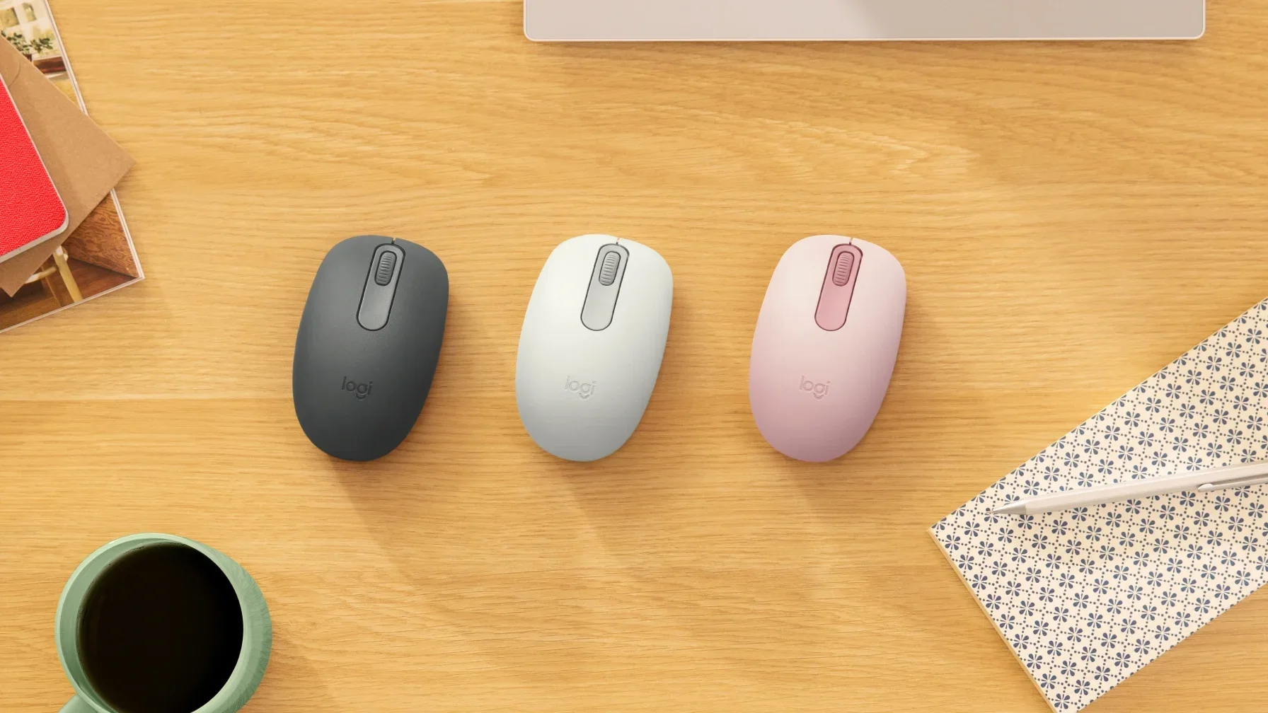 Logitech unveiled the M196 wireless mouse with a year of battery life