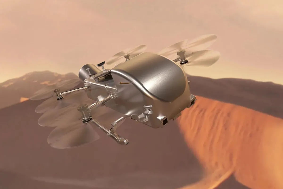 NASA will send a giant drone to Saturn’s largest moon NASA will send a giant drone to Saturn’s largest moon