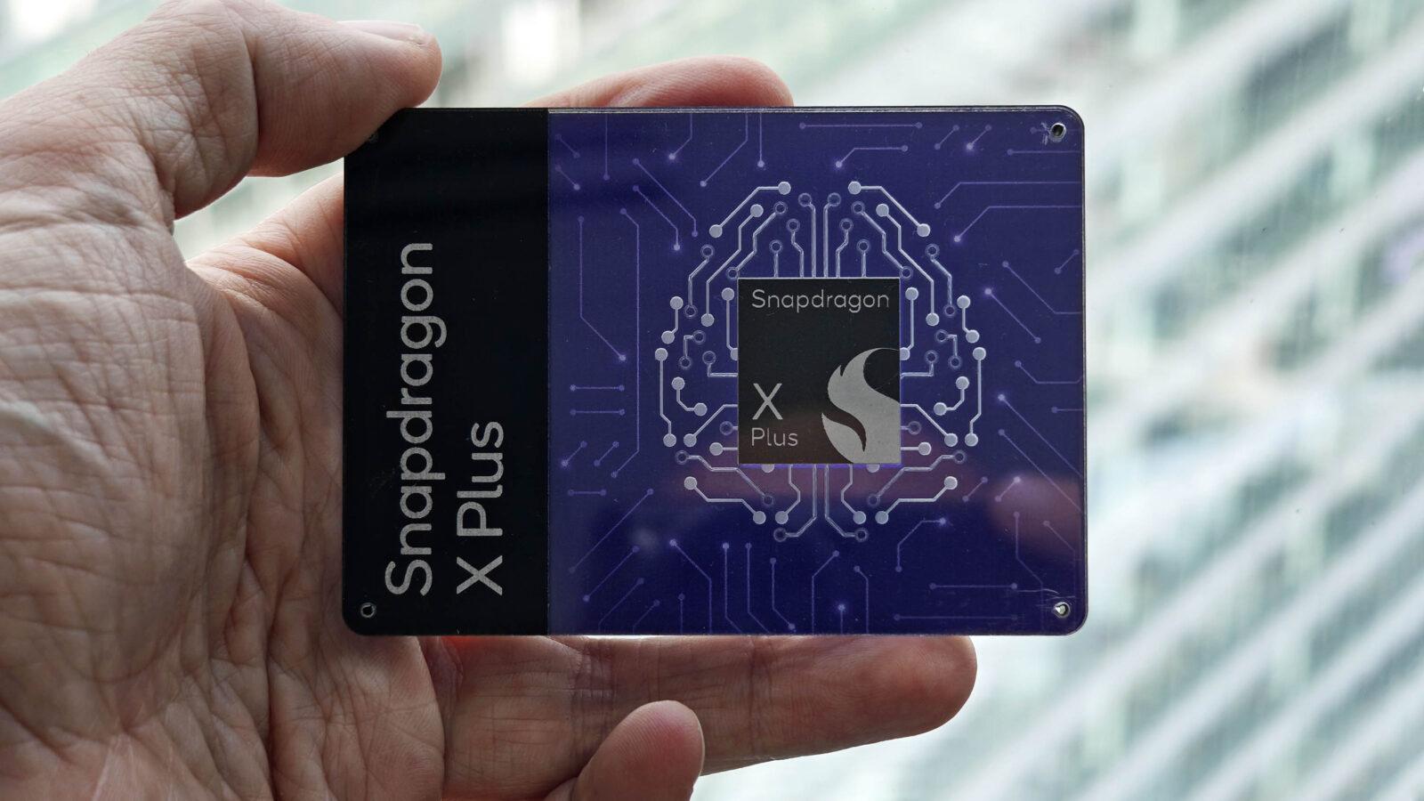Qualcomm unveiled the Snapdragon X Plus processor with a powerful neurochip