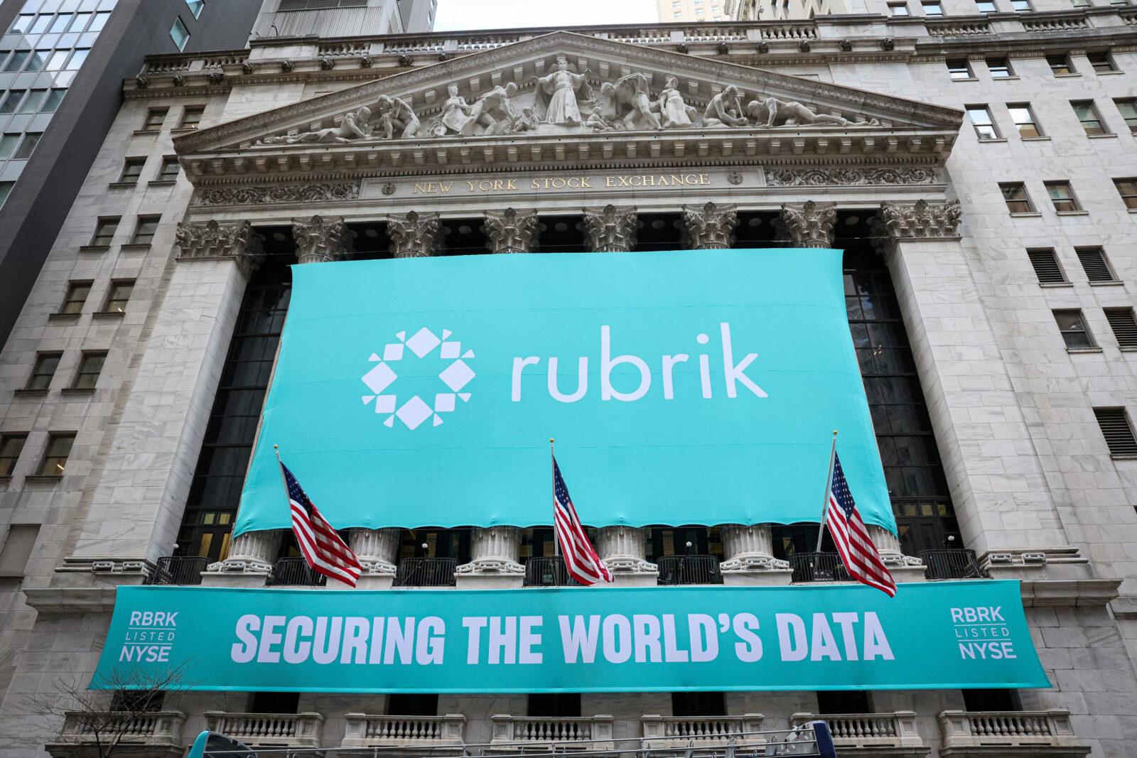 Rubrik goes public with Microsoft backing