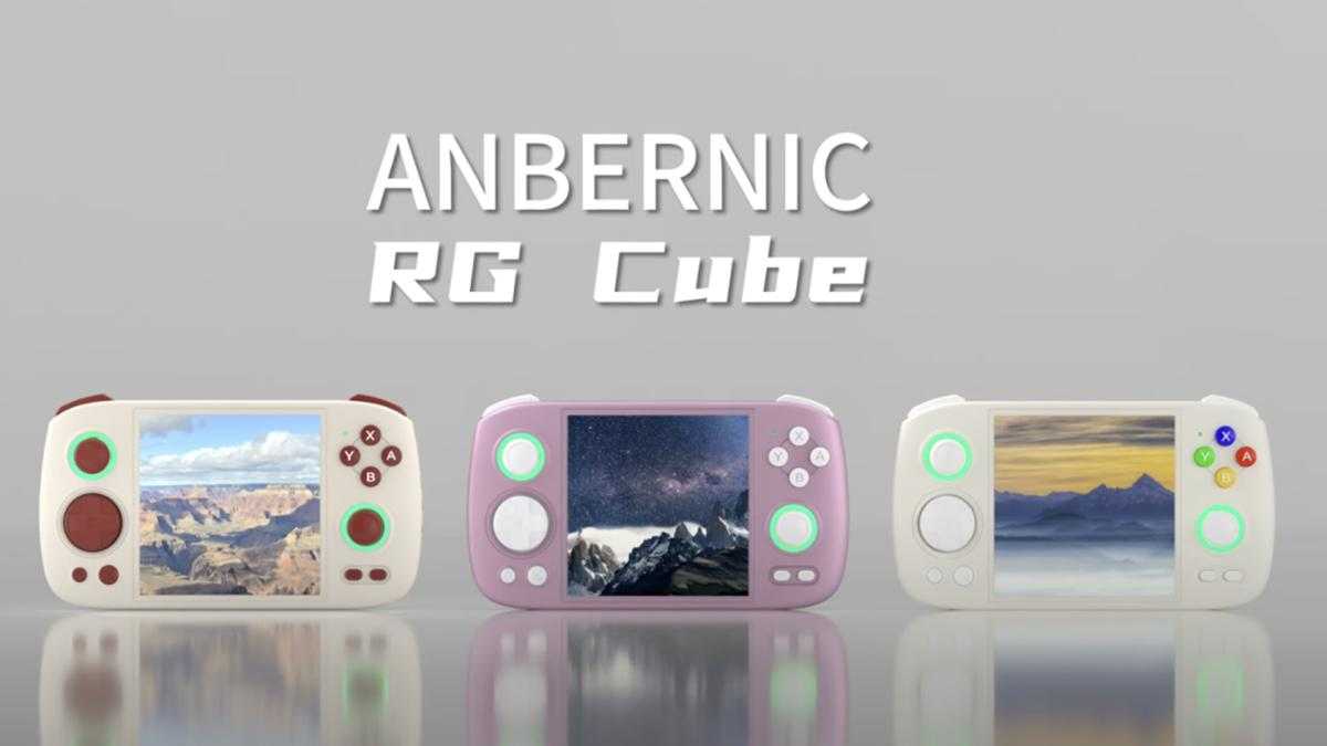 An inexpensive console with PS2 emulation and 1:1 screen is announced – Anbernic RG Cube
