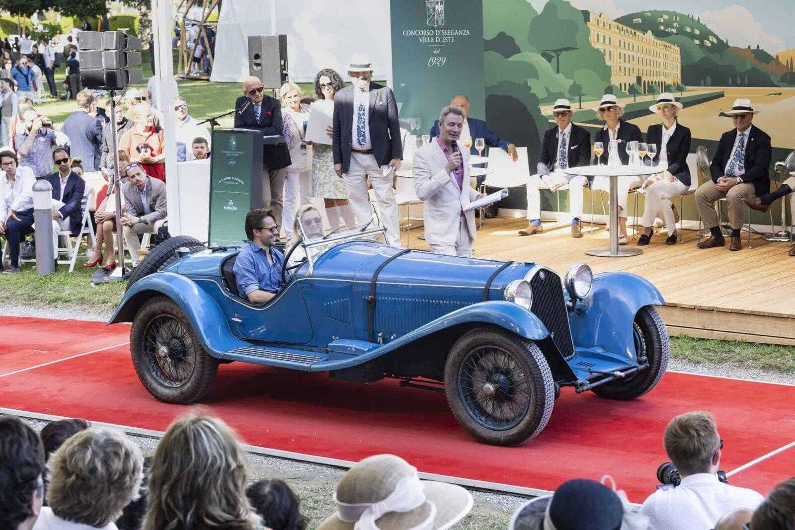 Alfa Romeo 8C 2300 wins BMW Trophy at Concorso d’Eleganza 2024
