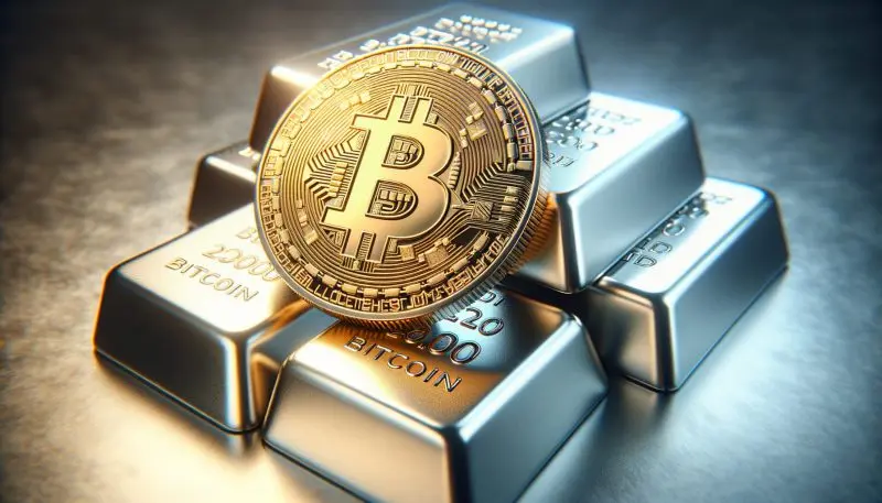 Bitcoin needs to reach ,000 to overtake silver right now