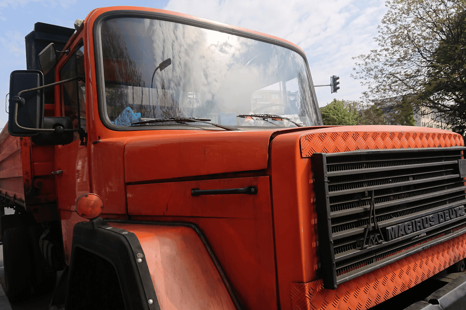 German trucks taking part in BAM construction are sold in Russia