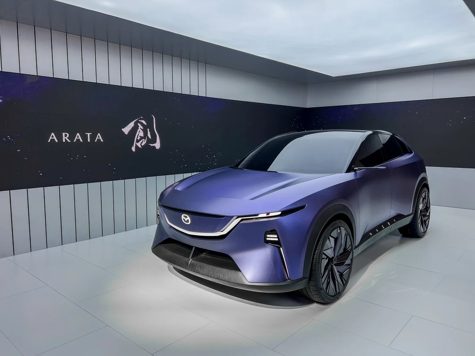 Mazda has revealed the Arata electric crossover concept vehicle