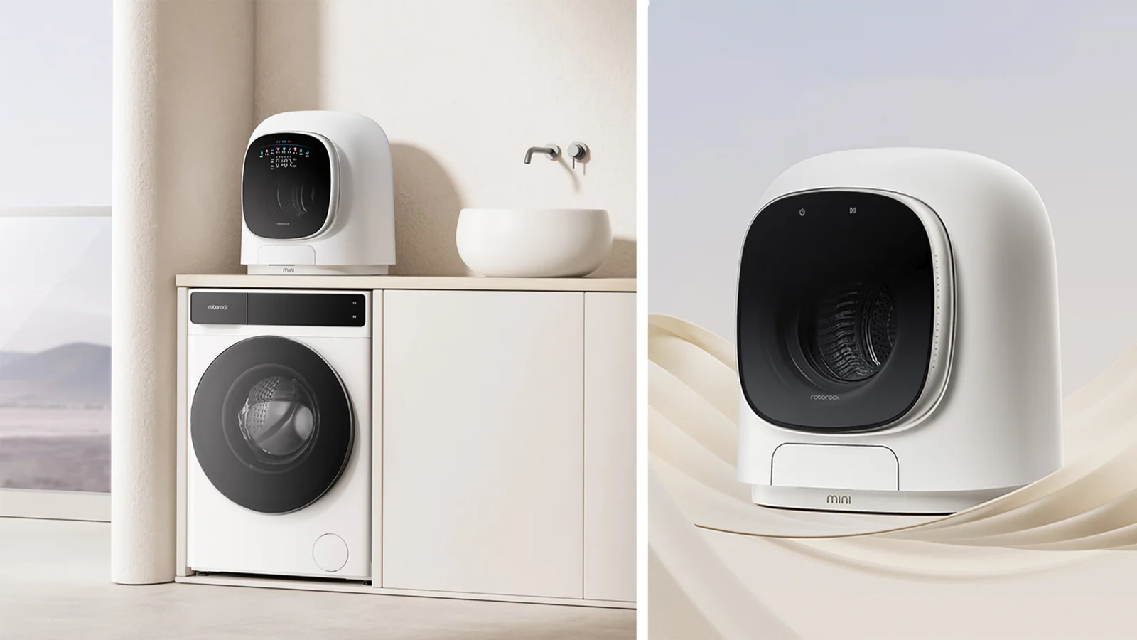 Roborock has introduced the Smart Mini M1 Pure washer and dryer