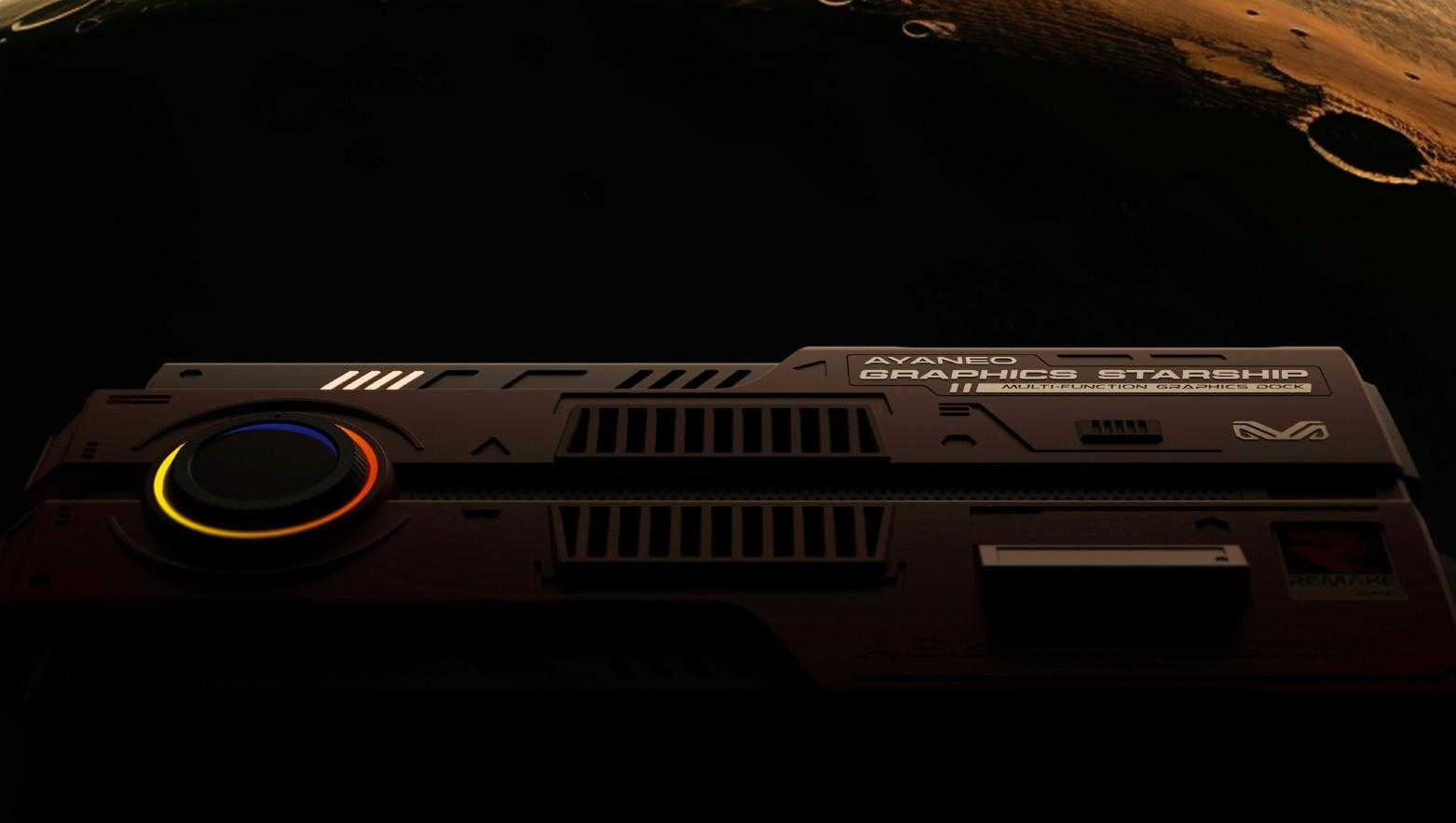 AyaNeo showed AG01 external graphics station