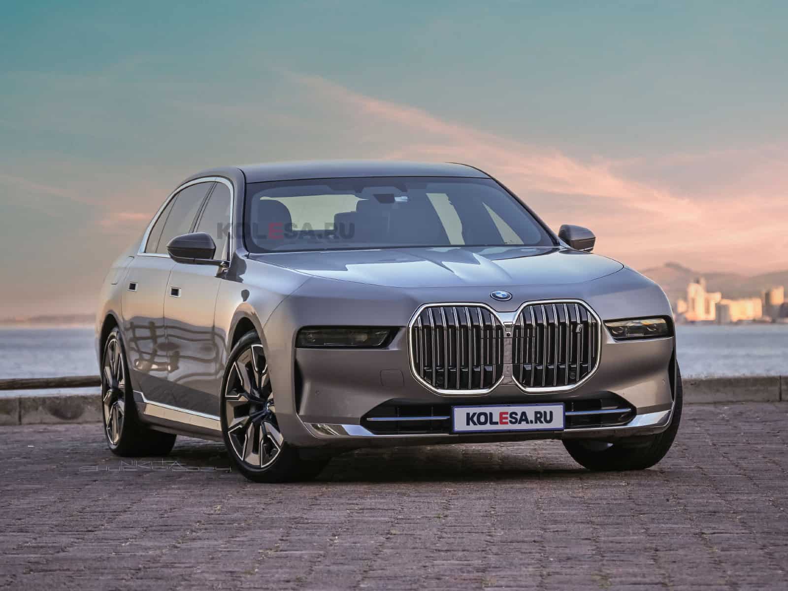 BMW 7 Series, X7 and XM get rid of split headlights in renderings