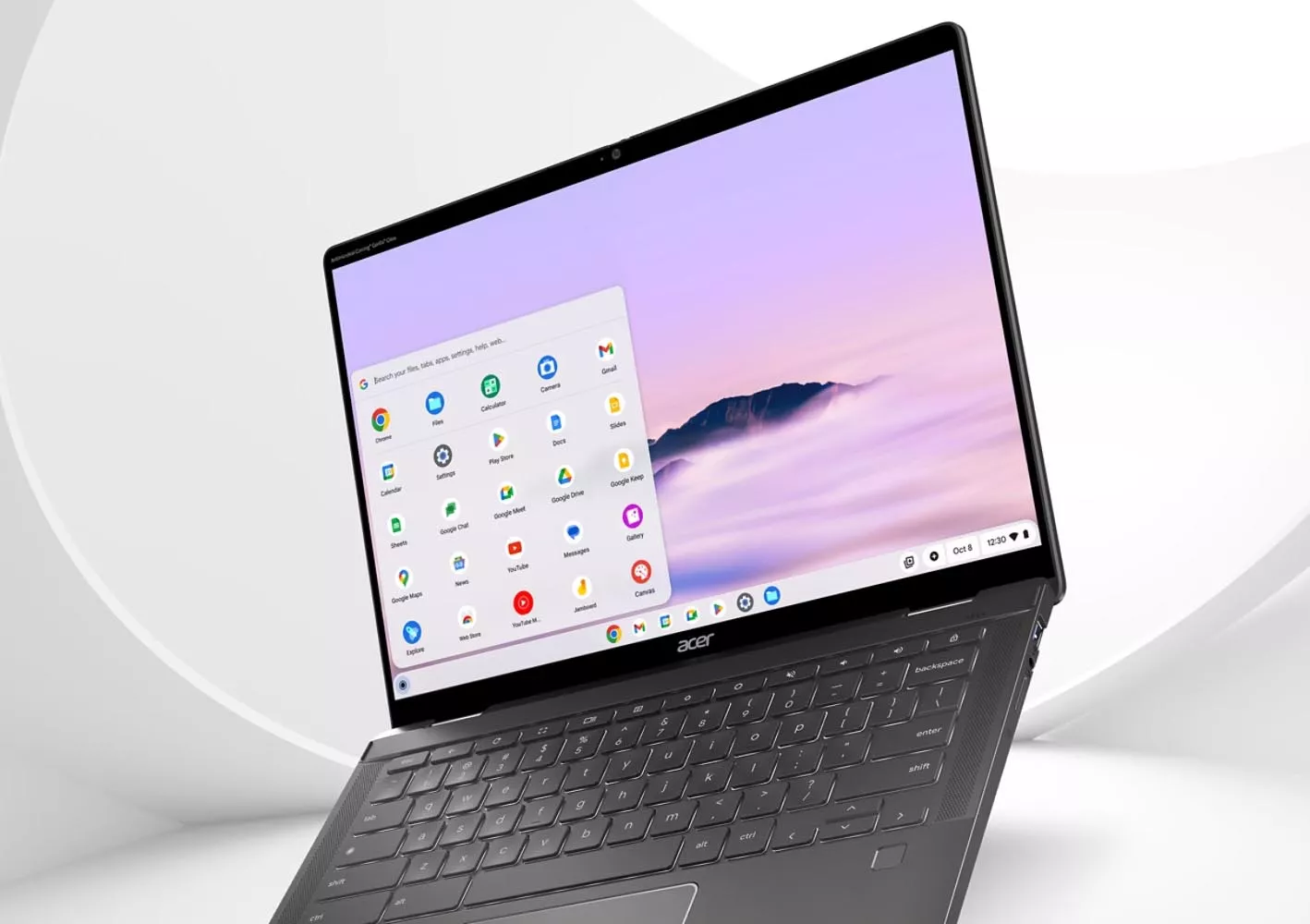 Acer unveiled two Chromebook Plus Spin 714 and Plus 516 GE gaming laptops
