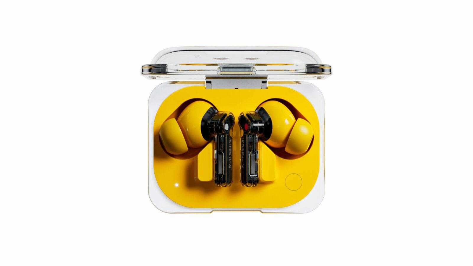 New Nothing Ear and Ear (a) headphones available in Russia | Image 2 New Nothing Ear and Ear (a) headphones are already available in Russia (eara product yellow budscase 3 edited scaled)
