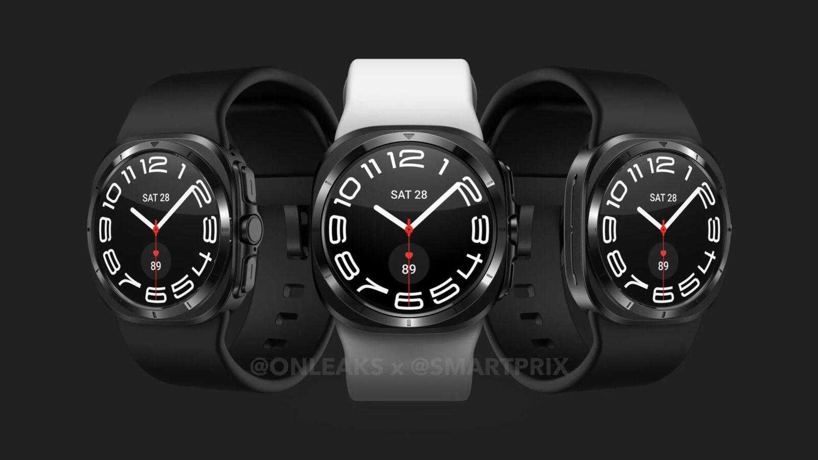 Samsung Galaxy Watch7 Ultra design revealed in first renders