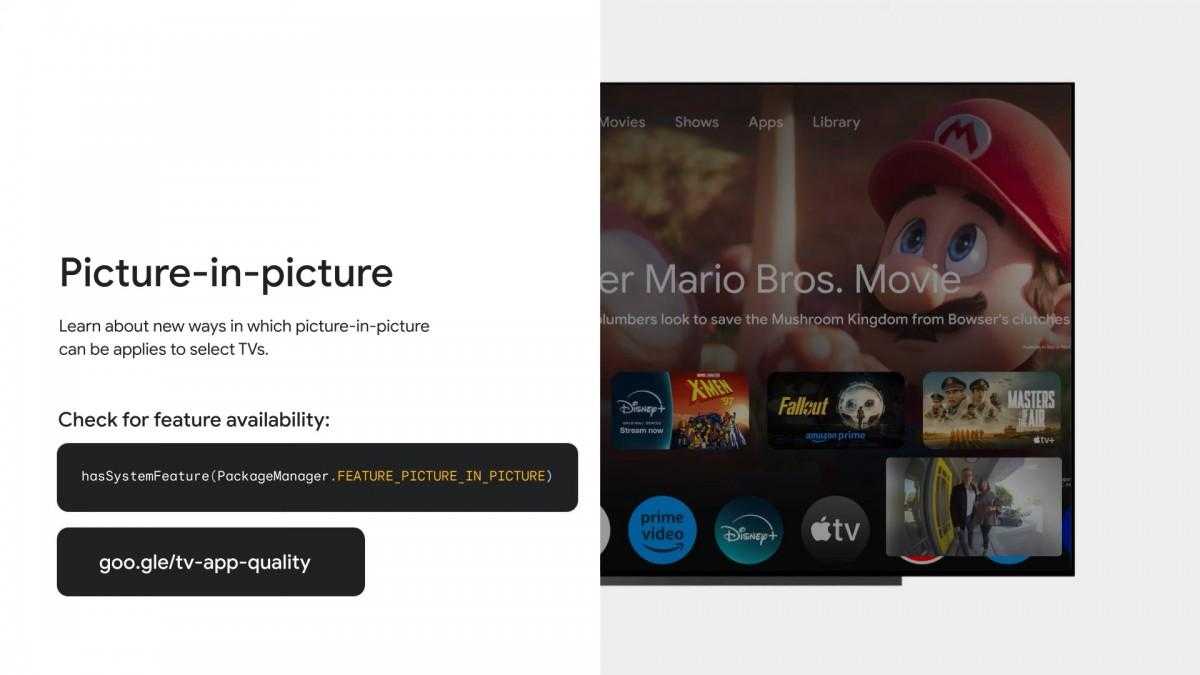 Android 14 for TV brings picture-in-picture mode | Image 1 Android 14 for TV brings picture-in-picture mode (gsmarena 003 6)
