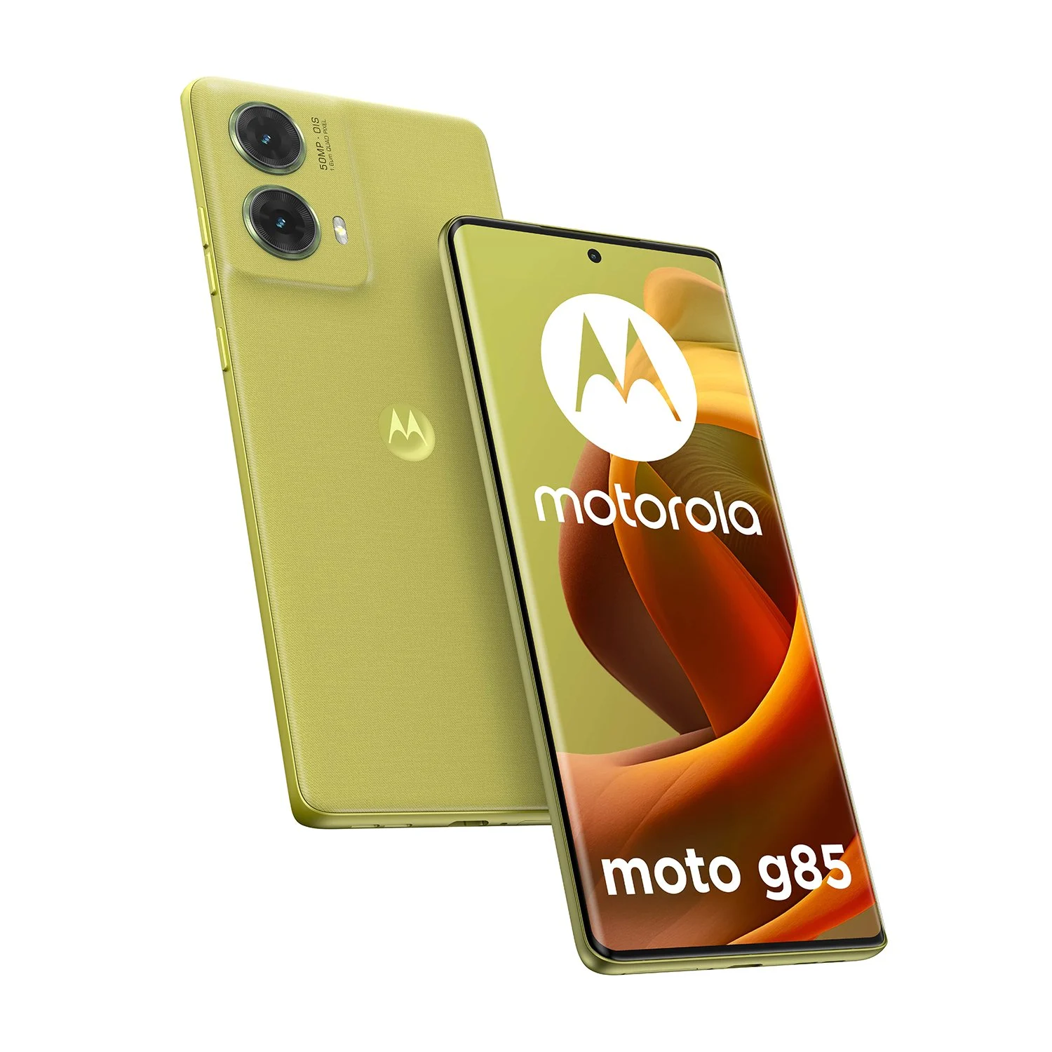 Moto G85 design revealed. Curved display and light leather variant | Image 1 Moto G85 design revealed. Curved display and light leather variant (moto g85 green)