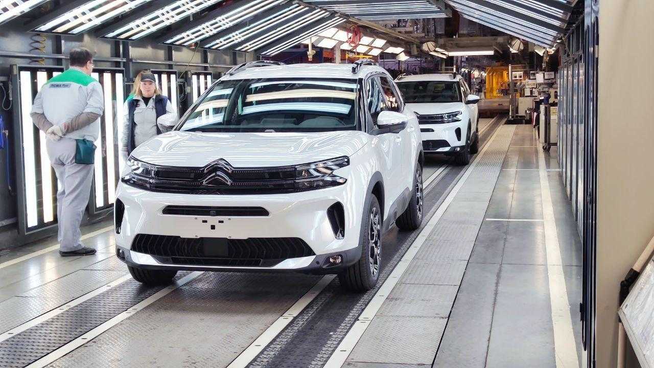 Citroen C5 Aircross started production in Russia