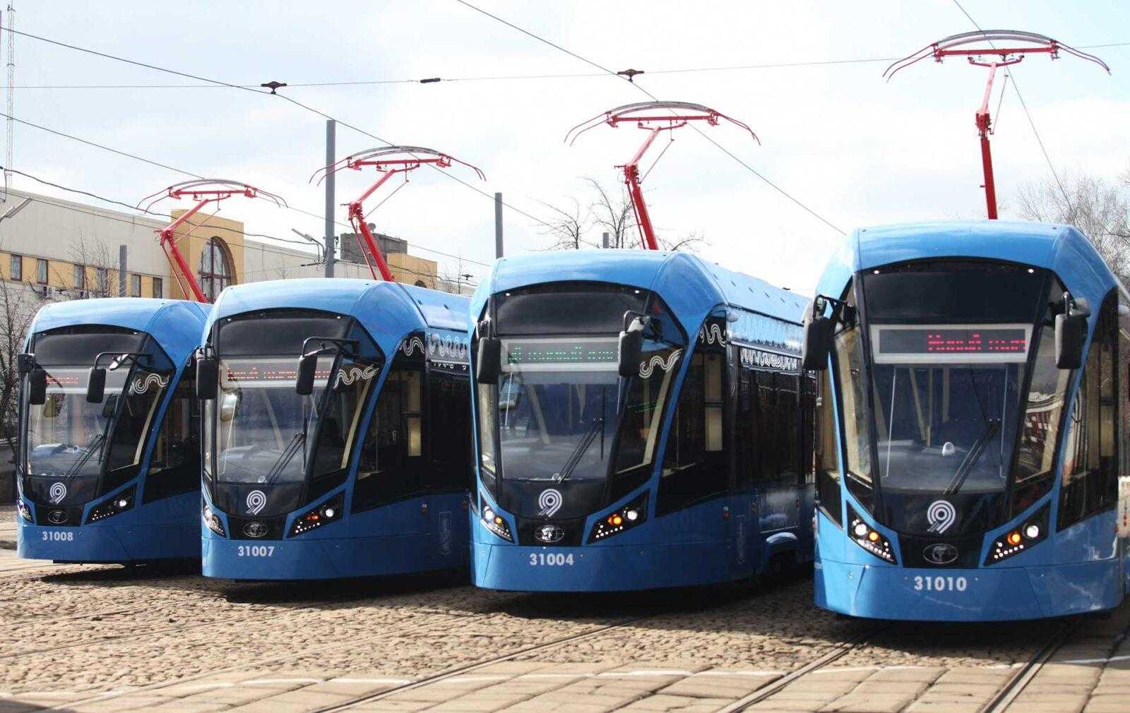 Testing of a fully unmanned streetcar began in Moscow