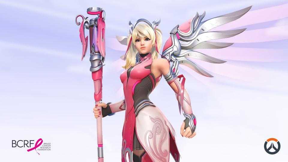 Pink Mercy’s return to Overwatch 2 for a charity fundraiser