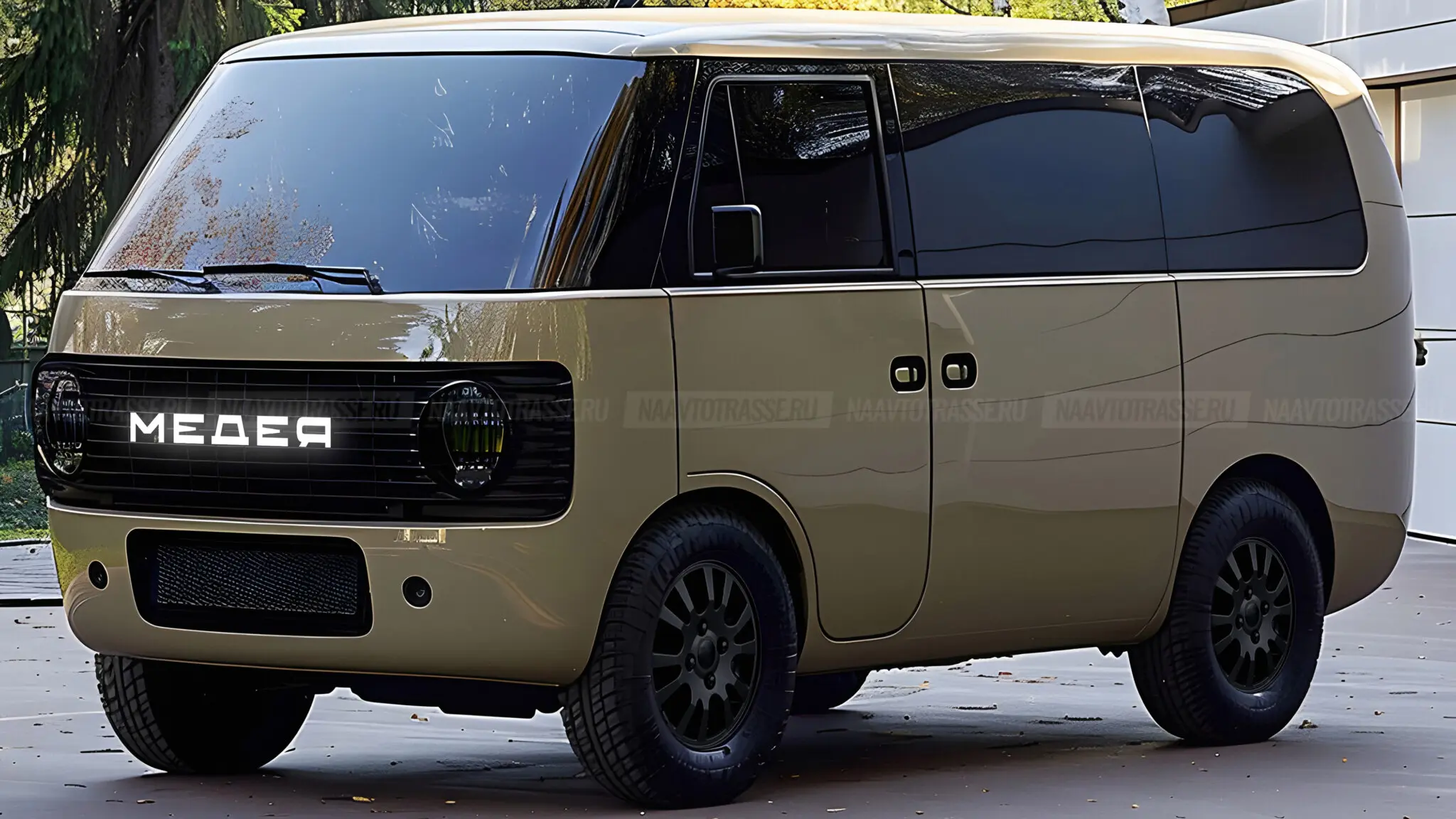 UAZ-450 “Medea” 2025: new minivan shown on renderings UAZ-450 “Medea” 2025: new minivan shown on renderings