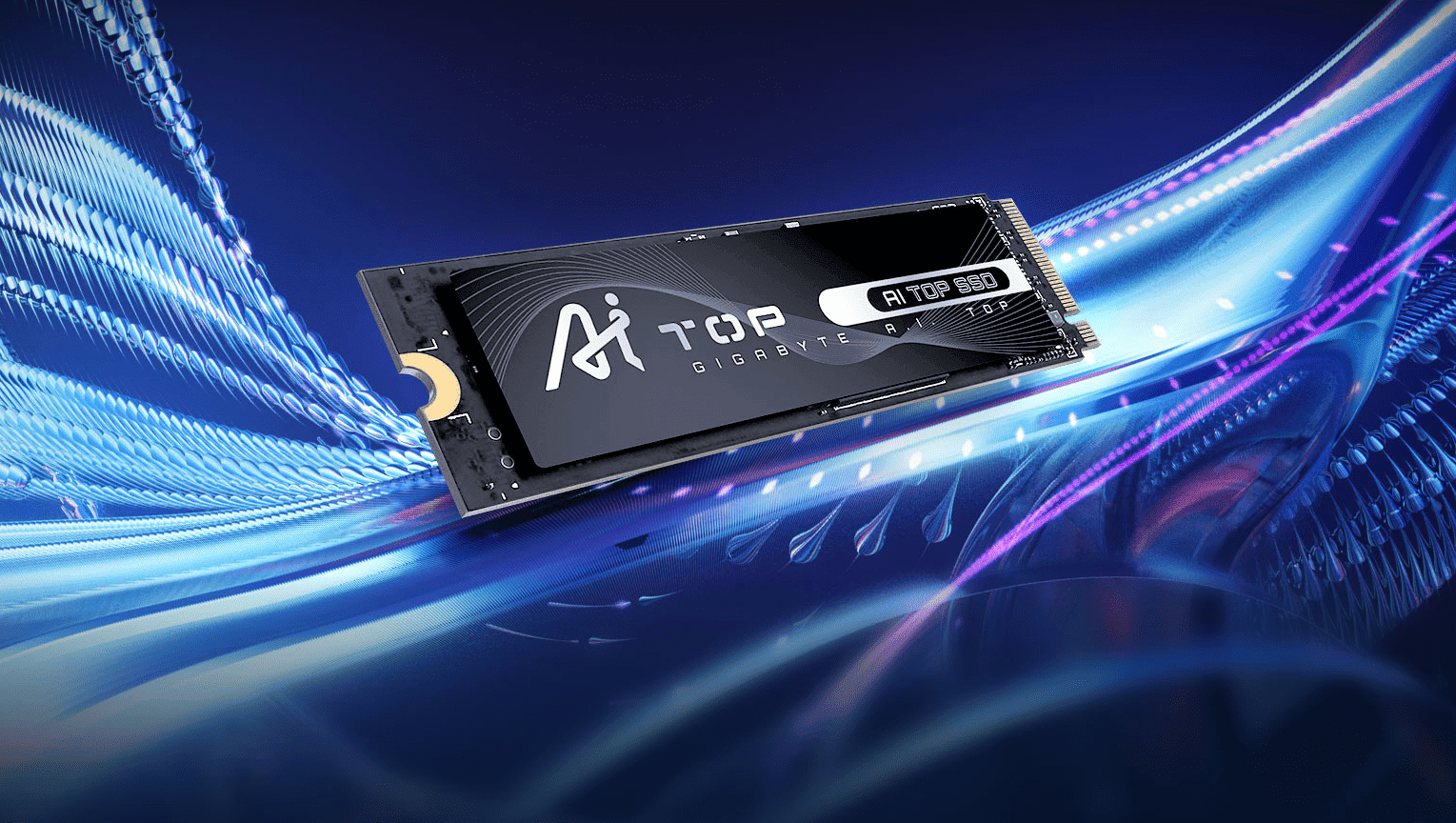 GIGABYTE reveals AI TOP 100E series SDD drives