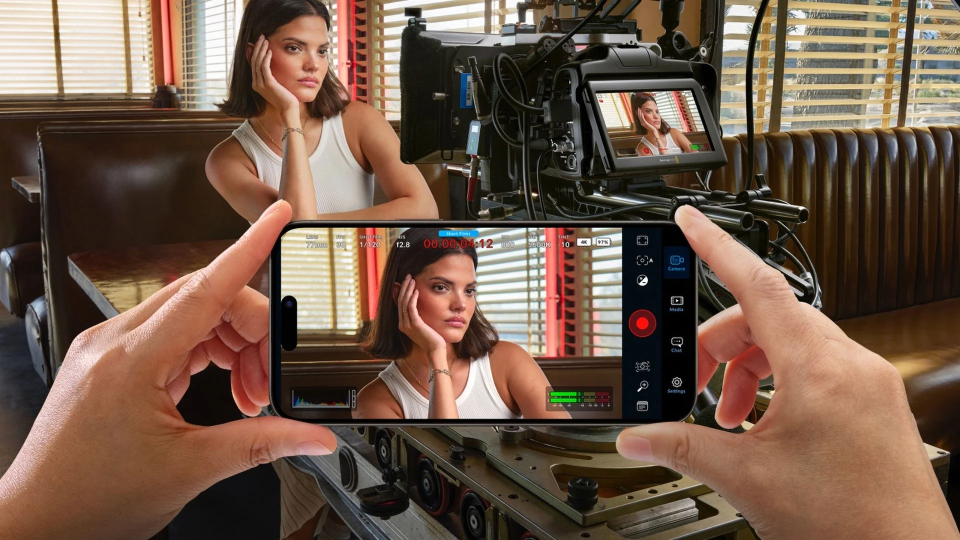 The Blackmagic Camera app is now available on Android