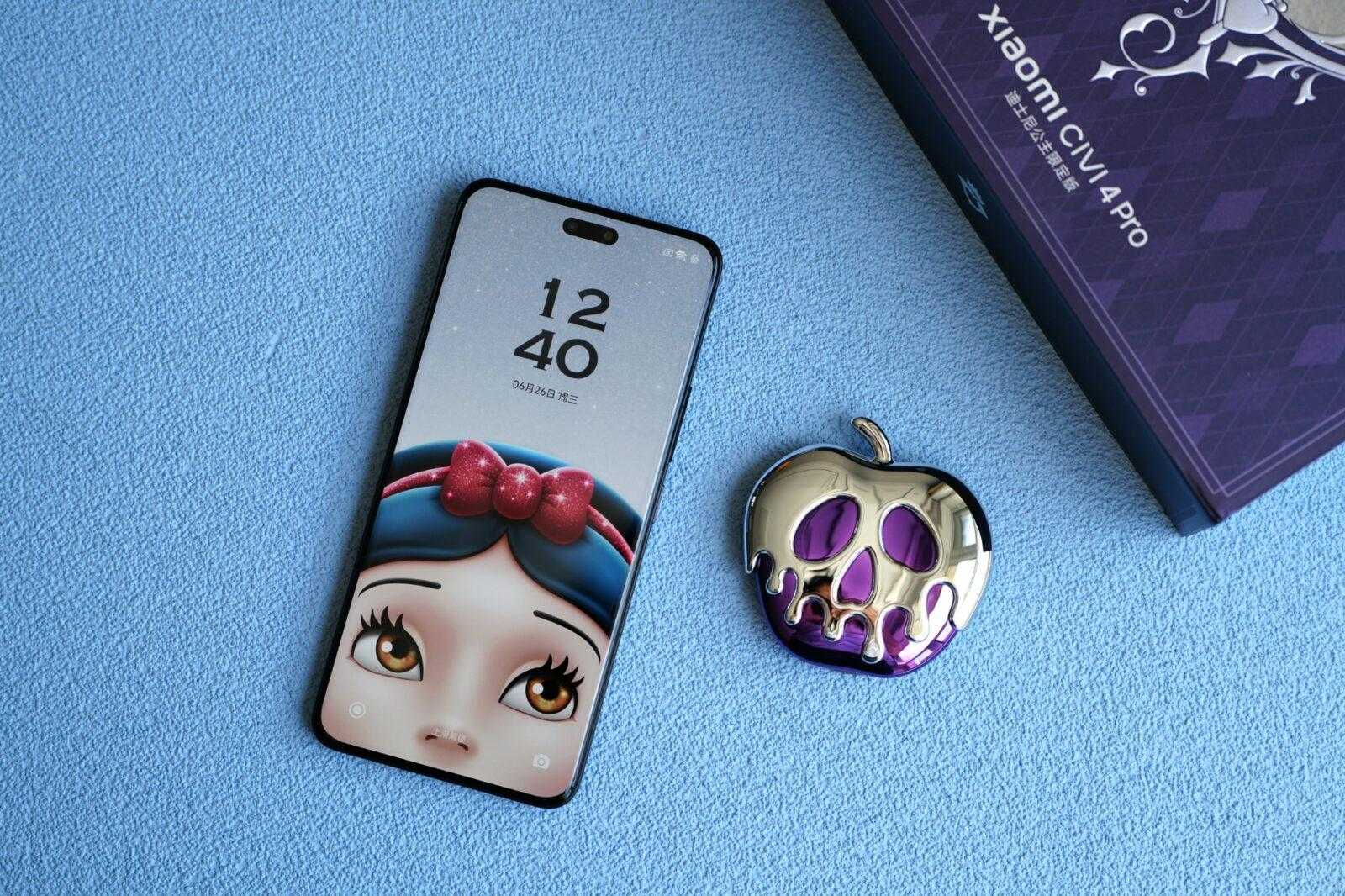 The “Disney” version of Xiaomi Civi 4 Pro smartphone has been released