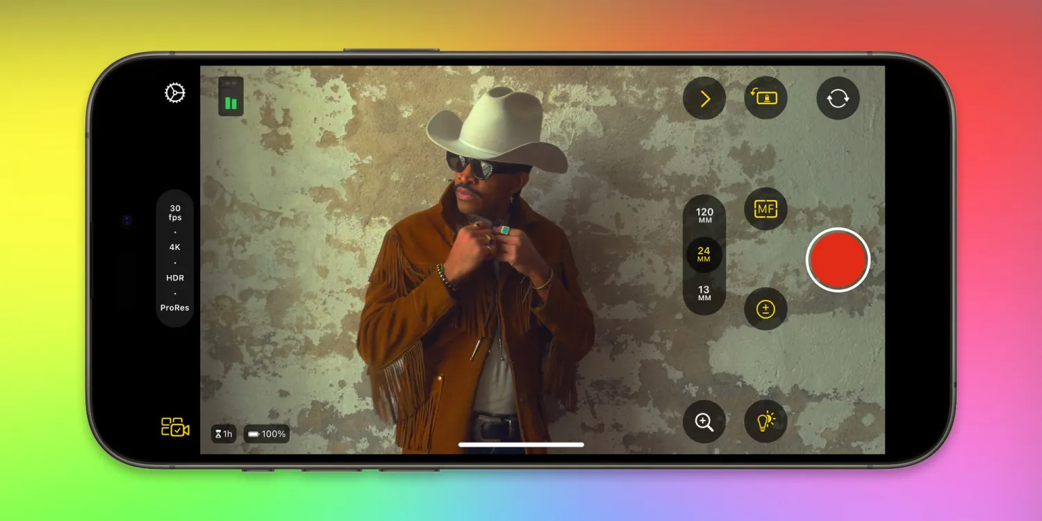 Apple still hasn’t released the Final Cut Camera app for the iPhone