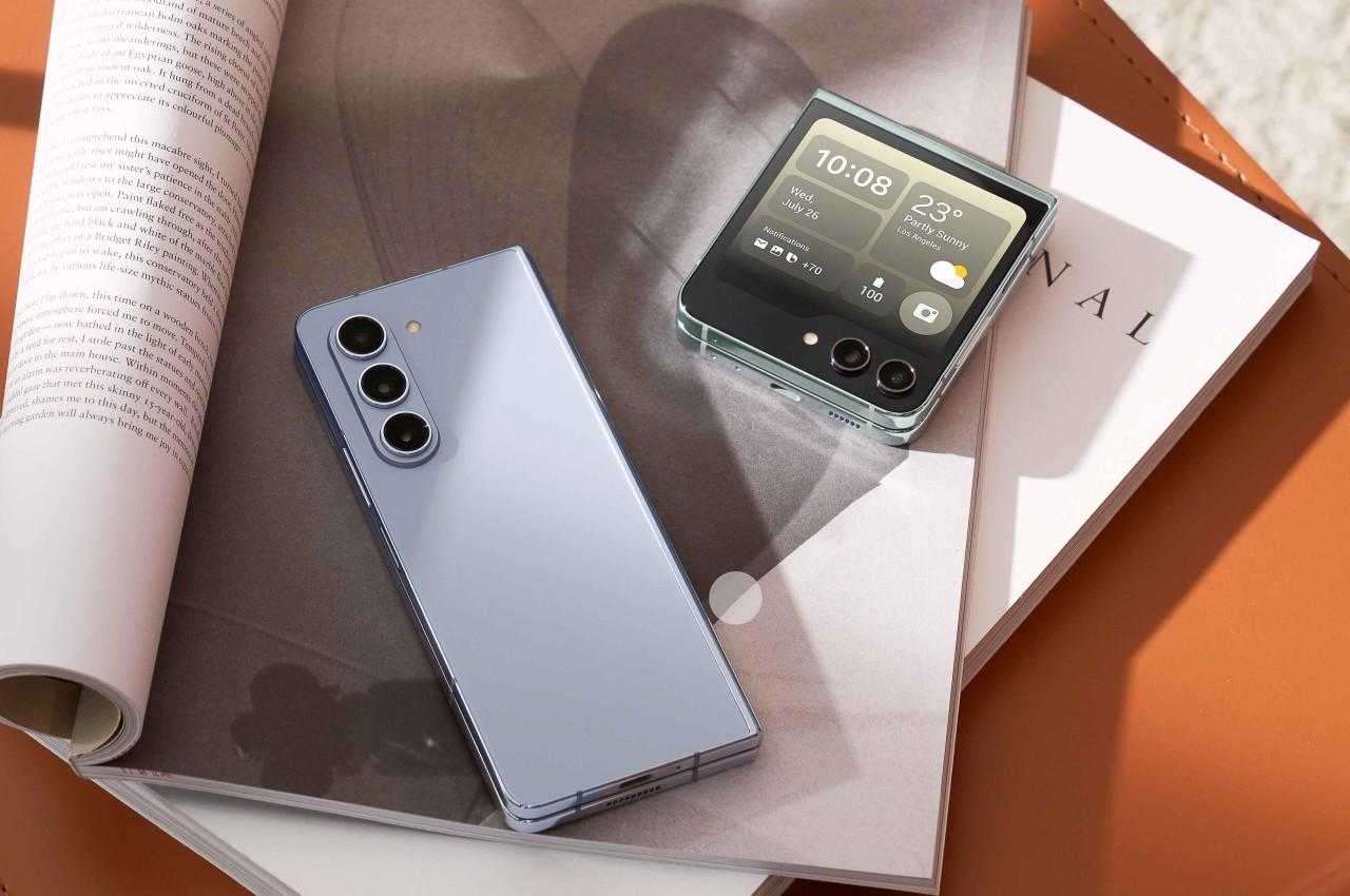 Samsung Galaxy Z Fold 6 and Flip 6 Samsung Galaxy Z Fold 6 and Flip 6 images leaked