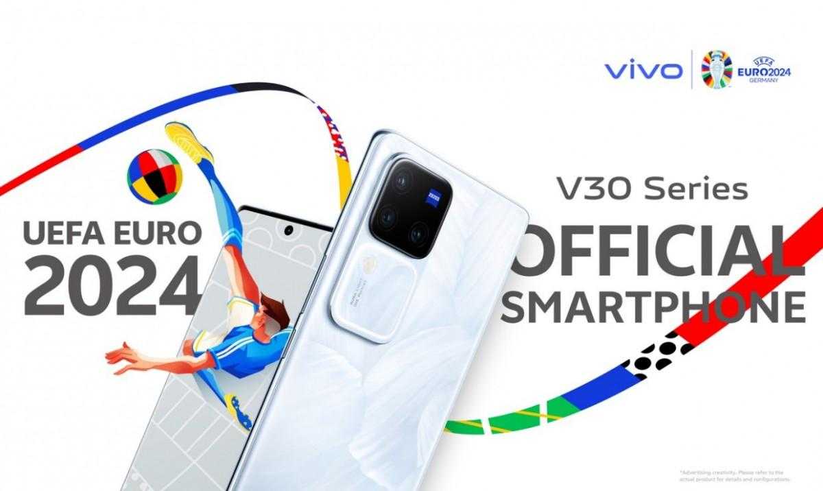 The Vivo V30 Pro has become the official Euro-2024 smartphone | Image 1 Vivo V30 Pro