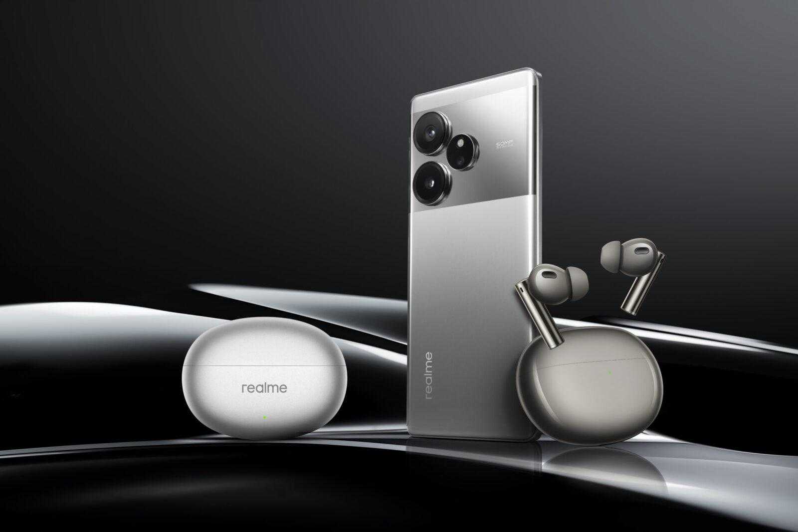 The realme Buds Air6 Pro and realme Buds Air6 headphones are available in Russia | Image 1 The realme Buds Air6 Pro and realme Buds Air6 headphones are available in Russia (gt 6 场景图 双耳机银色 scaled)