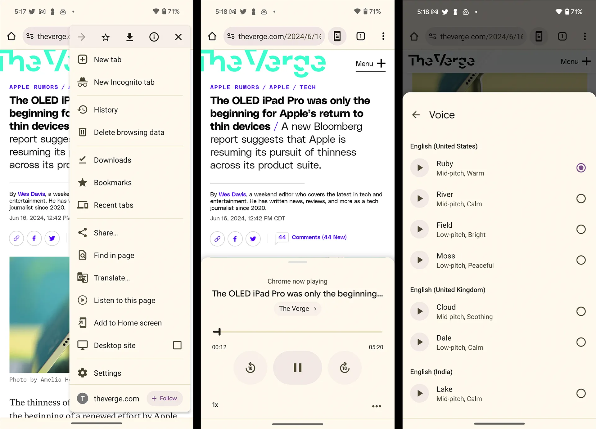 Chrome on Android can now read web pages out loud | Image 1 Chrome on Android can now read web pages out loud (listen to this page.png)