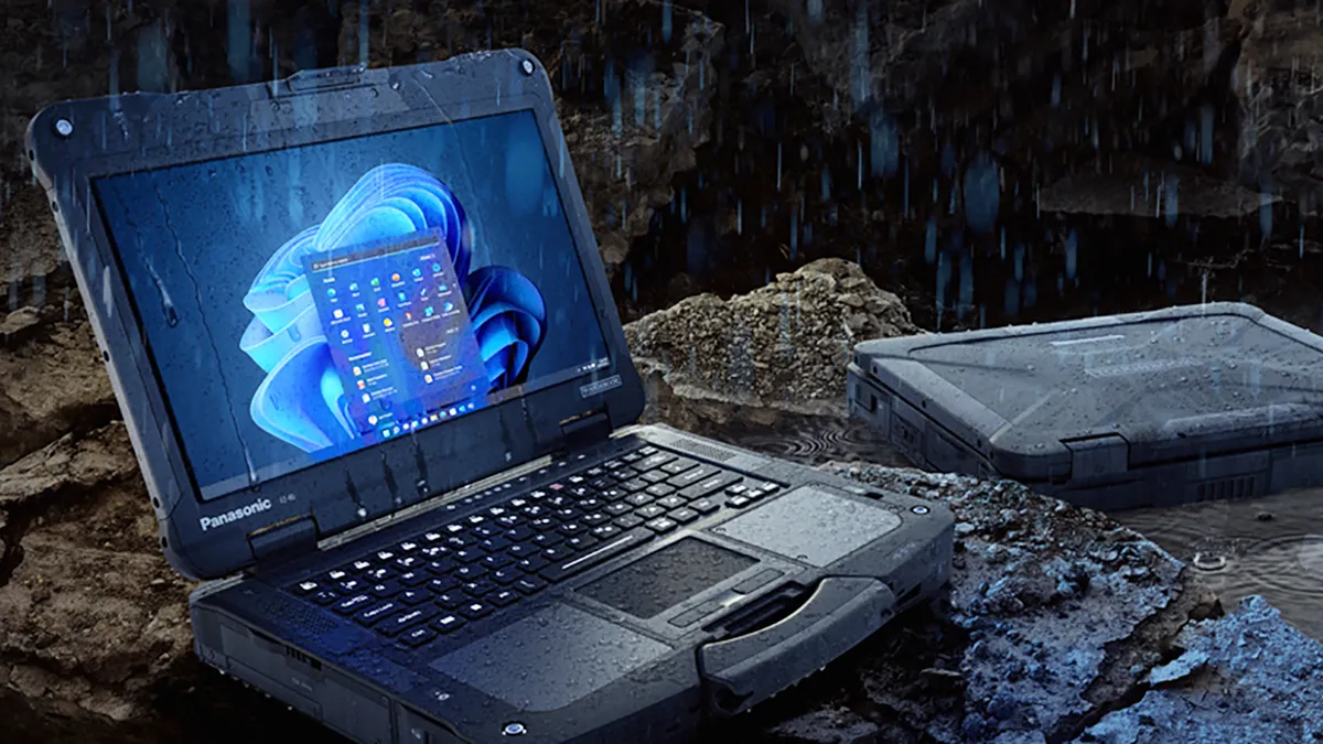 Panasonic has introduced a ruggedized modular notebook with powerful hardware – the Toughbook 40 Mk2
