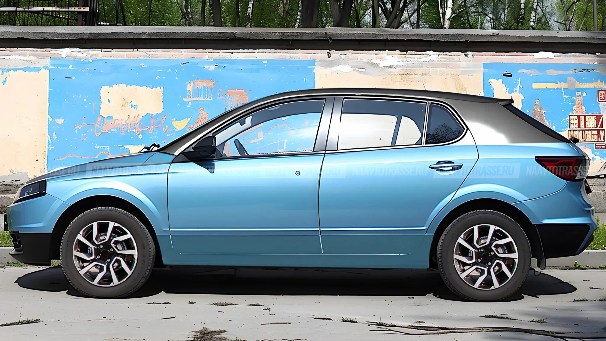 VAZ-2105 Fiverka 2024: first look at the preliminary design | Image 1 VAZ-2105 Five of 2024: first look at the preliminary design (rw37)