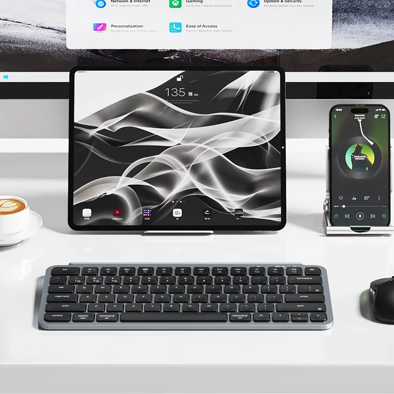 Keychron released B1 Pro ultra-thin keyboard with 1200-hour battery and Mac support in China | Image 2 Keychron released B1 Pro ultra-thin keyboard with 1200-hour battery and Mac support in China (keychron b1 pro 1)