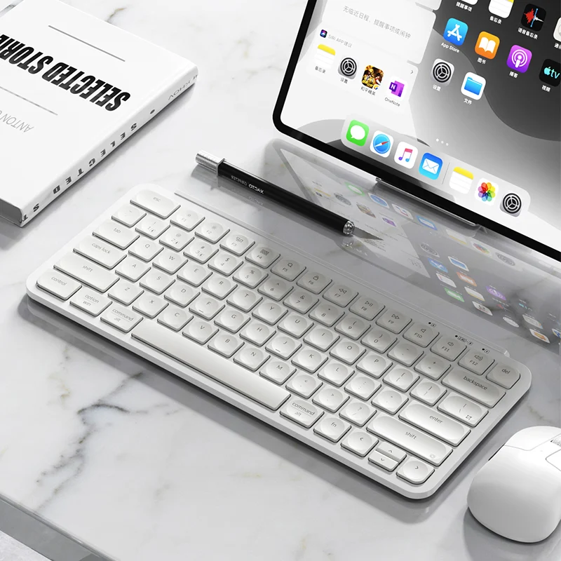 Keychron released B1 Pro ultra-thin keyboard with 1200-hour battery and Mac support in China | Image 4 Keychron released B1 Pro ultra-thin keyboard with 1200-hour battery and Mac support in China (keychron b1 pro 3)