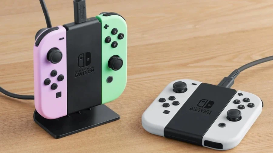 Nintendo has announced the official charging station for the Joy-Con Switch
