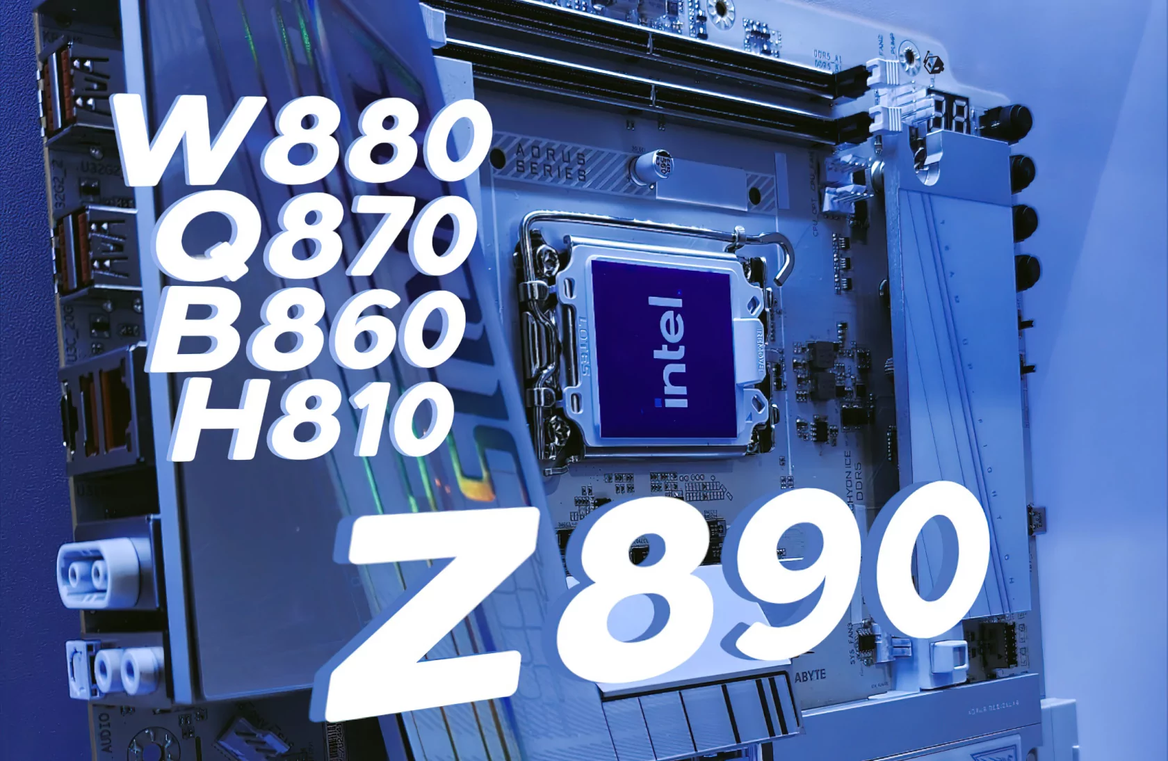 Intel 800-series chipset specs revealed before announcement