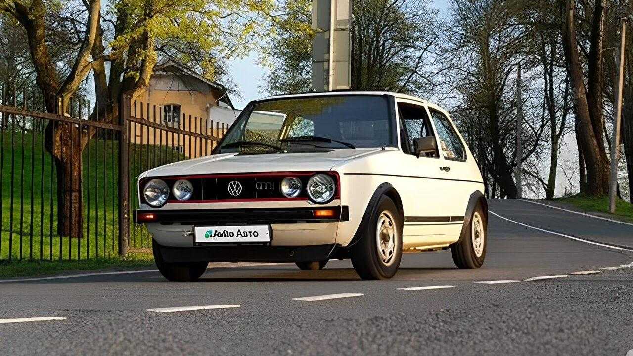 Rare Volkswagen Golf GTI MK1 of 1981 is sold in Russia