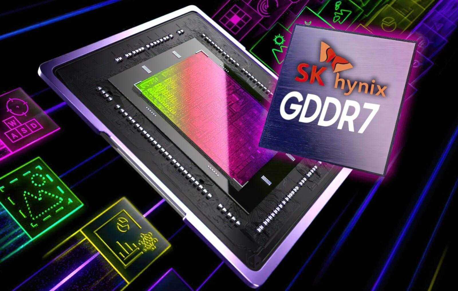 SK Hynix has introduced a new high-speed GDDR7 memory for graphics cards