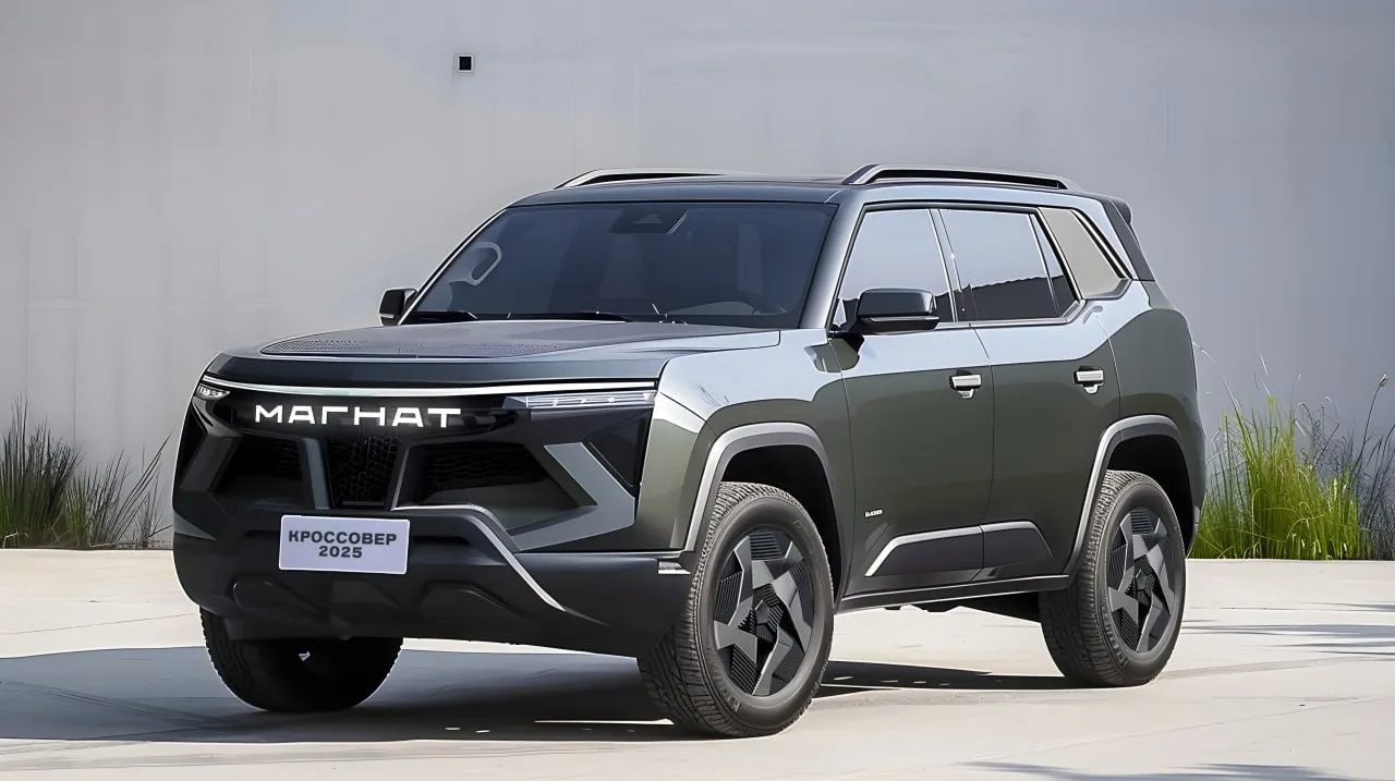 KAMAZ Magnate 2025 crossover shown on renderings: what to expect from the new car