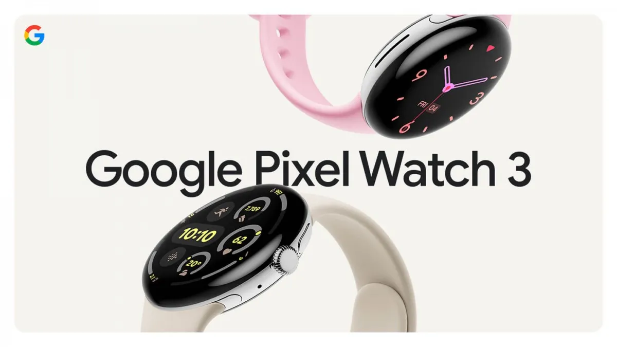 Google has launched the Pixel Watch 3 smart watch in two sizes