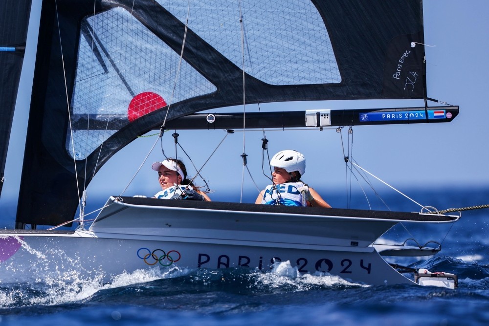 Samsung Galaxy S24 Ultra is used to film the sailing competition at the Olympics