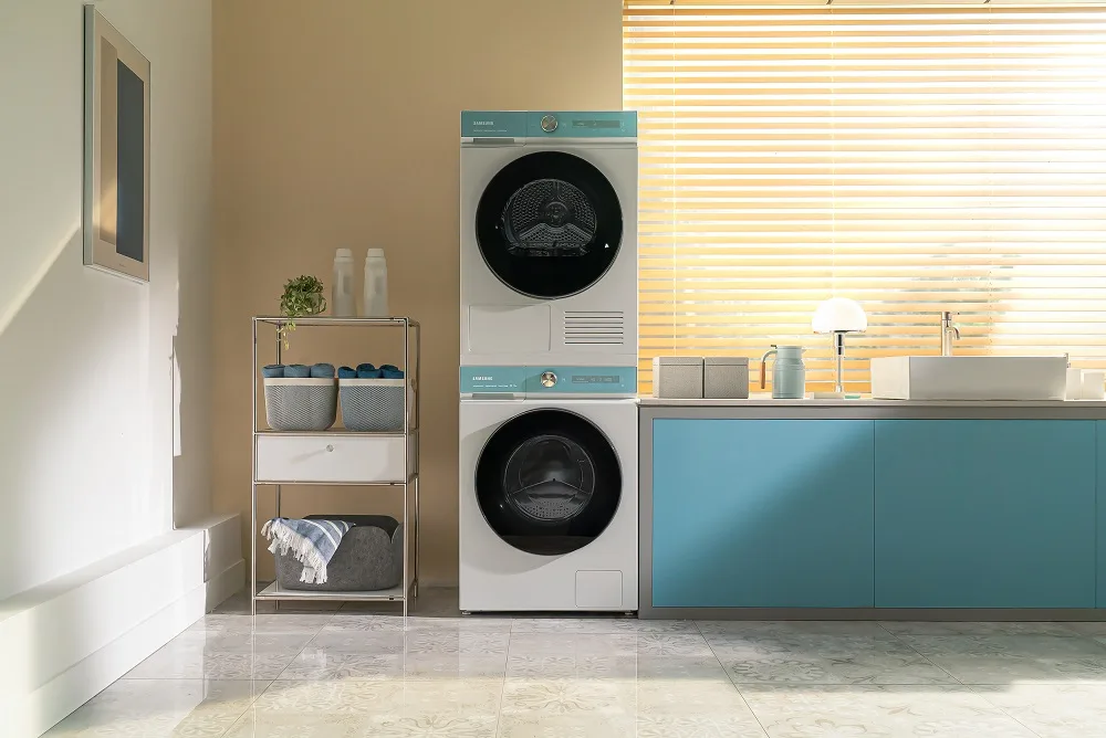 Samsung has unveiled a new range of Bespoke washing machines equipped with artificial intelligence features