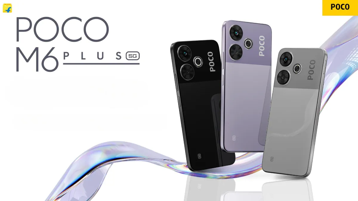 Poco M6 Plus smartphone with Snapdragon 4 Gen 2 AE chip released