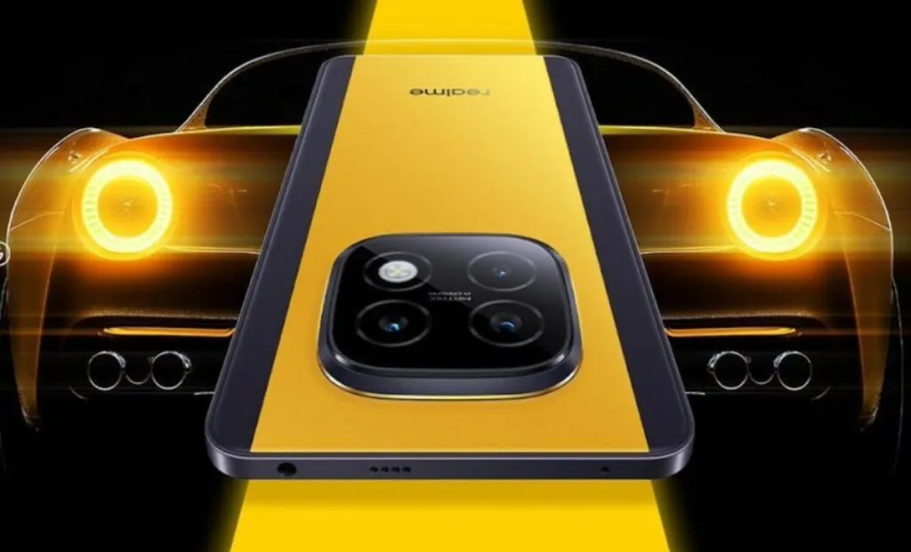 Realme has unveiled a new Narzo 70 Turbo smartphone with an unusual racing inspired design