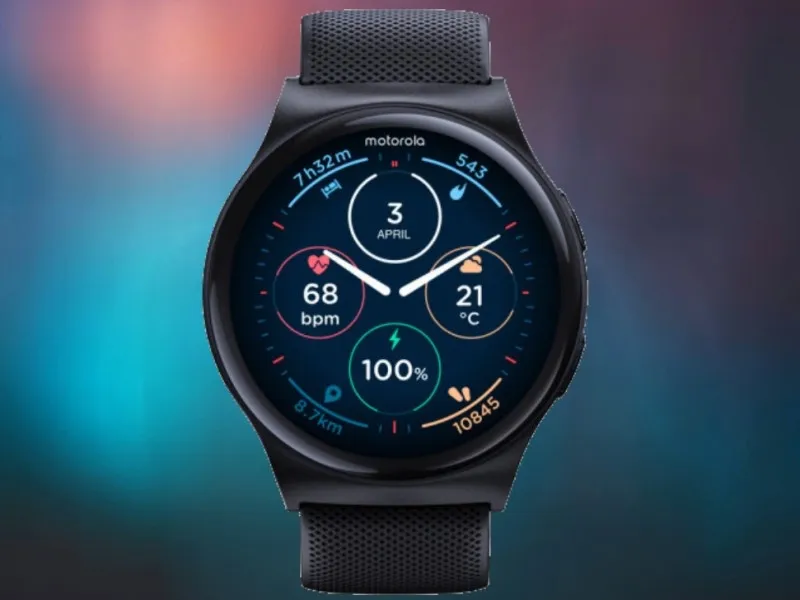New Moto Watch 120 smart watch with IP68 protection and Google services unveiled