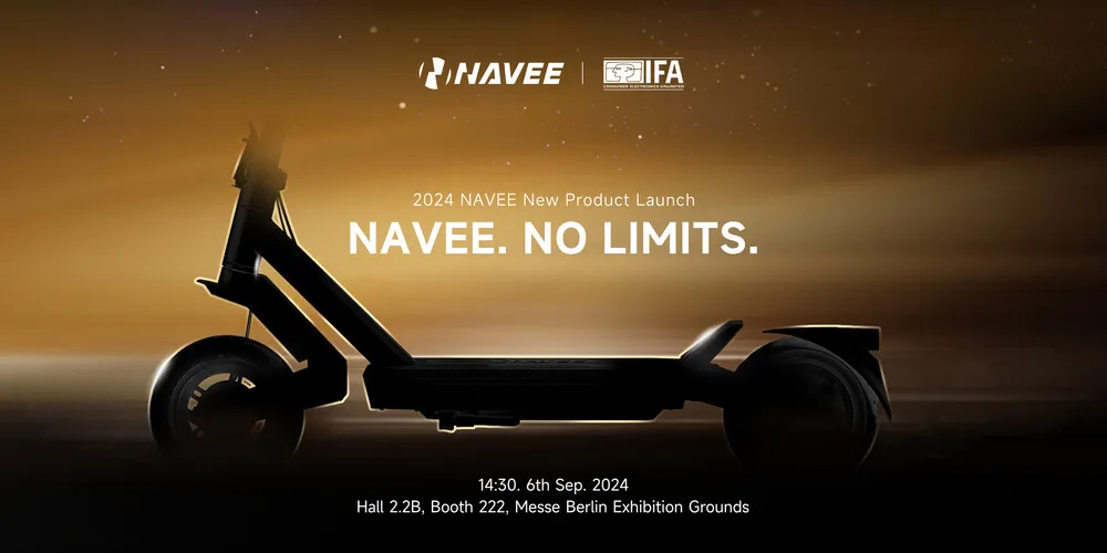 NAVEE to present new products at IFA 2024: innovations in electromobility