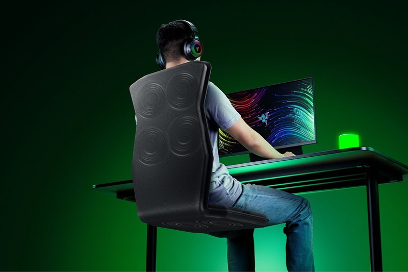 Razer Freyja: New cushion with haptic feedback for a fully immersive gaming experience Razer Freyja: New cushion with haptic feedback for a fully immersive gaming experience