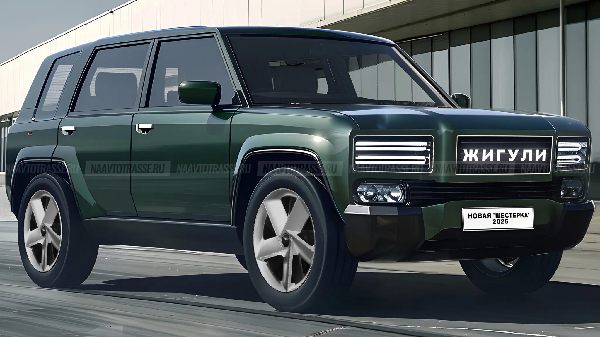 New VAZ-2106 Six 2025 could get this body: renders | Image 3 New VAZ-2106 Six 2025 could get this body: renders (ooif)