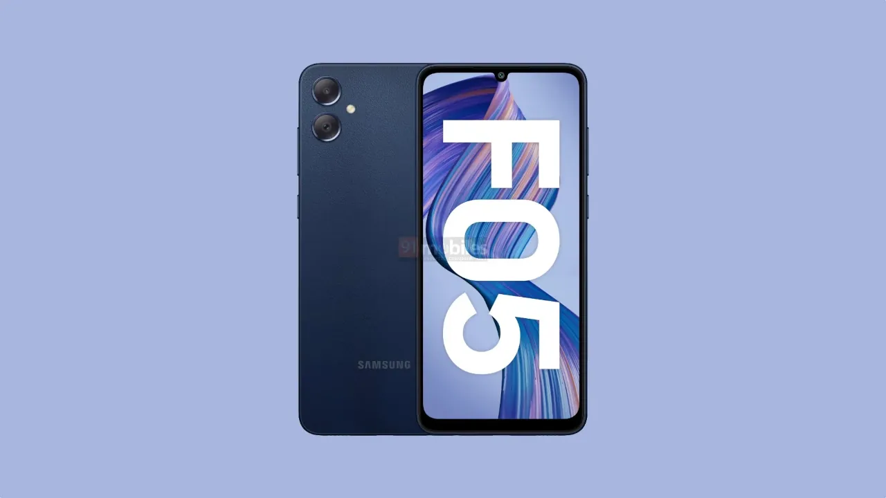 Samsung has revealed the Galaxy F05 budget smartphone