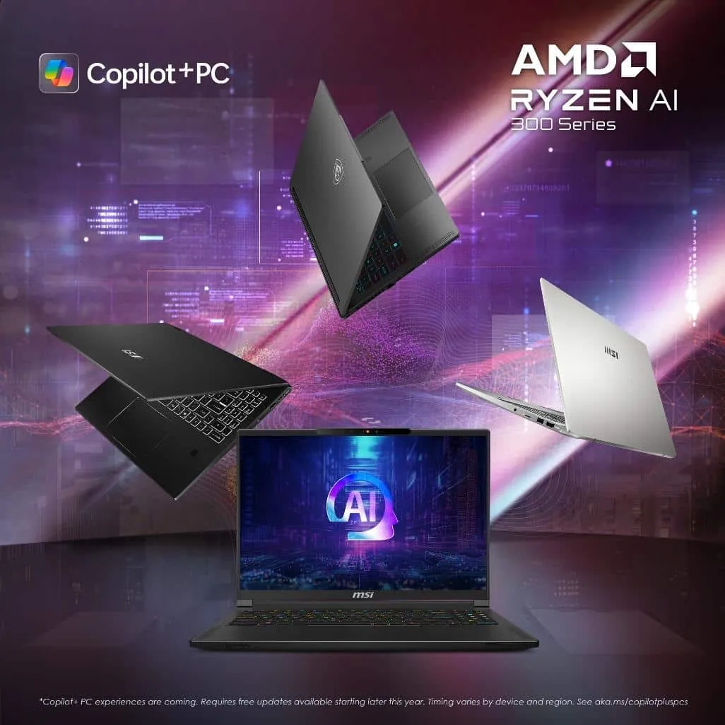 MSI at IFA 2024: innovative AI+-enabled laptops for gamers and businesses | Image 3 MSI at IFA 2024: innovative AI+-enabled laptops for gamers and businesses (unnamed 2)