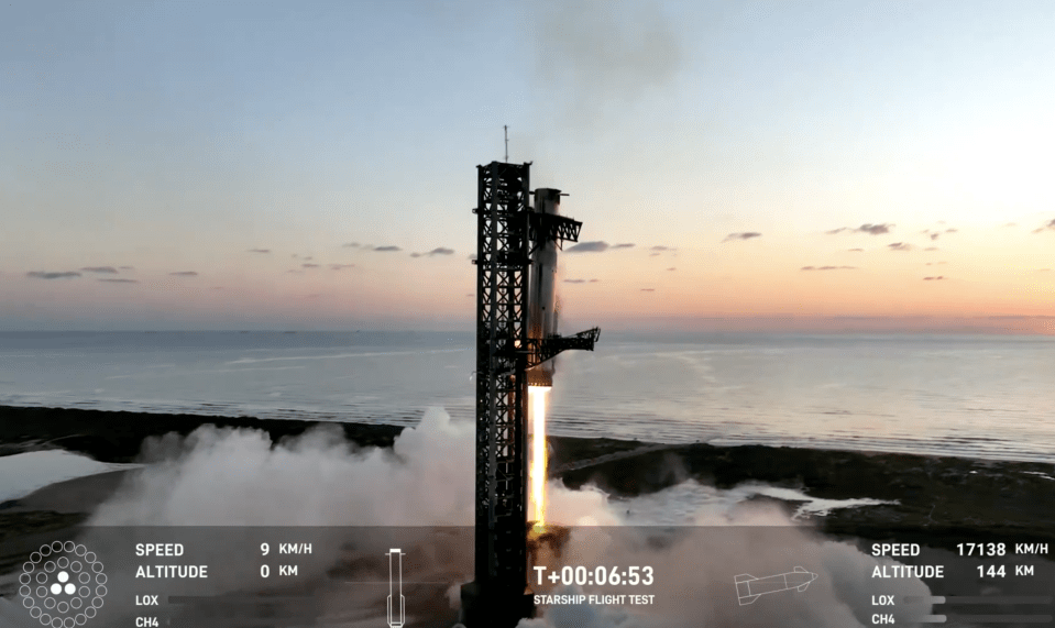 SpaceX successfully returned the Super Heavy booster to Earth after the fifth Starship flight SpaceX successfully returned the Super Heavy booster to Earth after the fifth Starship flight